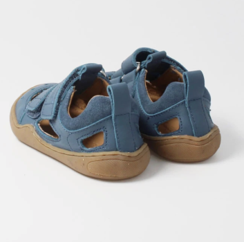 Preview: B-Lifestyle Barfuß-Sandale SALAMANDRA nappa meerblau